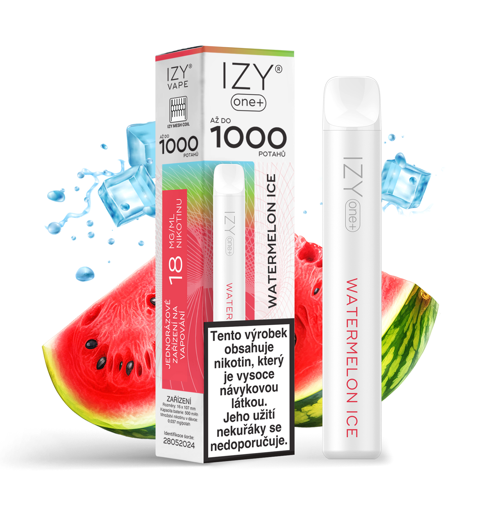 elfbar elfa master akku Izy One Vape Einweg E-Zigarette 18 mg/ml Nikotin 600 Züge main image 1